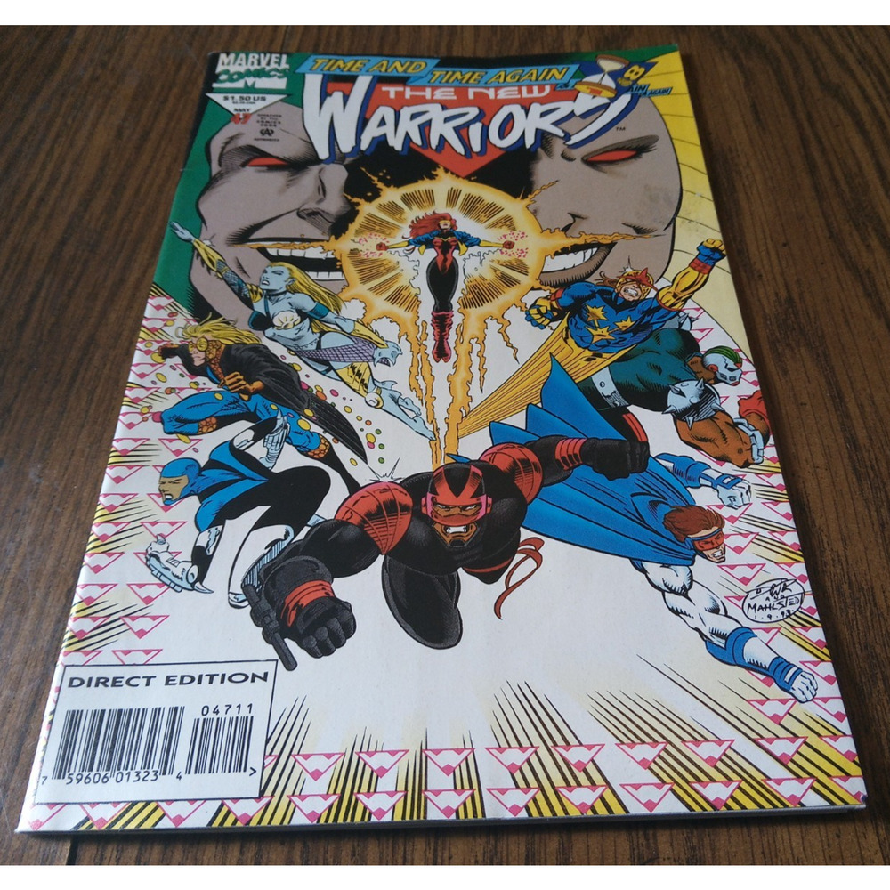 The New Warriors #47 (May 1994 Marvel Comics)